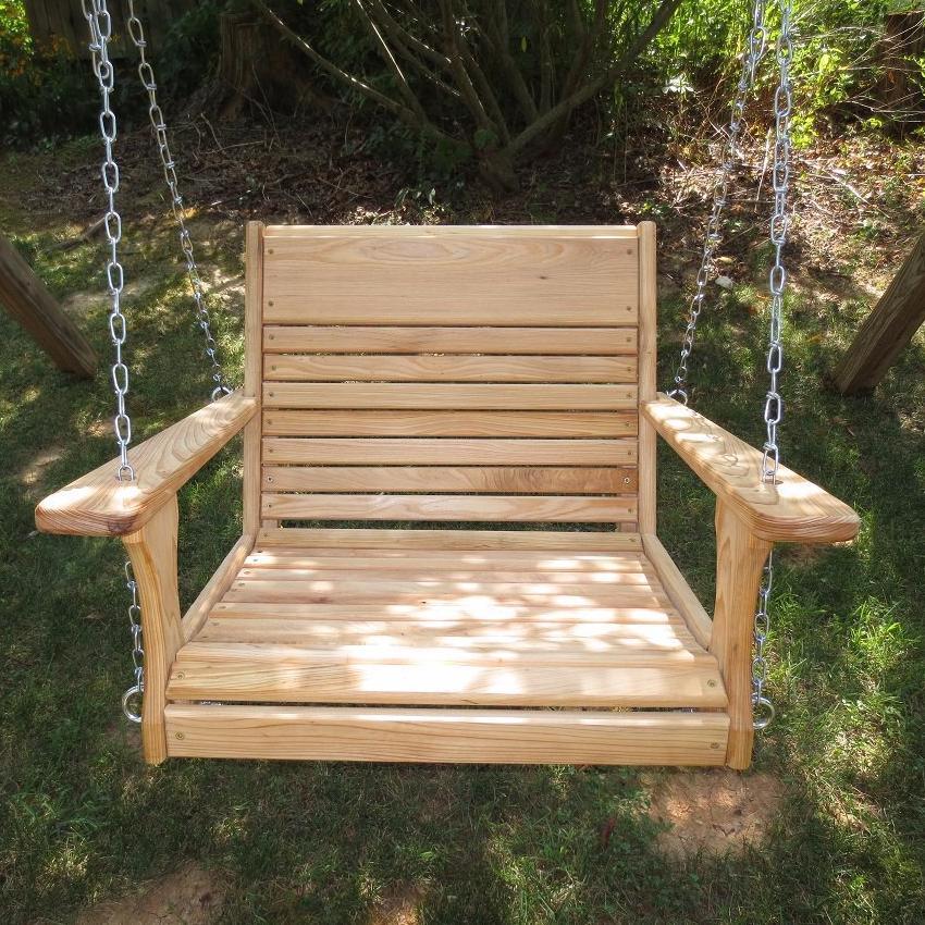 22" cypress chair chain swing