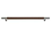 Zanzibar Collection Stainless Steel 14.5 In Leather Long Pull