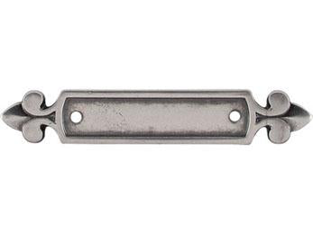 Dover Backplate 2 1/2" - Pewter Antique