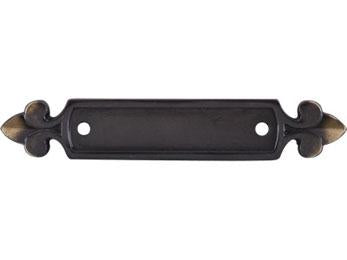 Dover Backplate 2 1/2" - Dark Antique Brass
